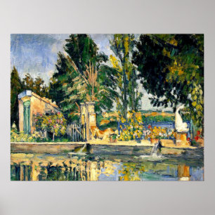 Affiche Cezanne - Jas de Bouffan,