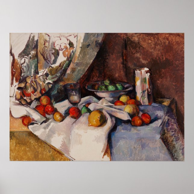Affiche Cézanne - Nature morte (Devant)