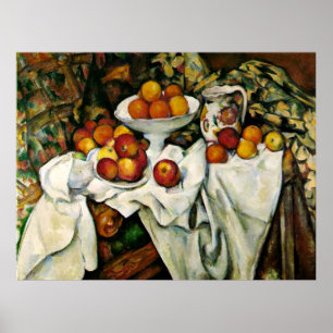Affiche Cezanne - Pommes et Oranges
