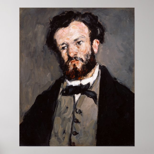 Affiche Cézanne - Portrait D'Anthony Valabregue (Devant)