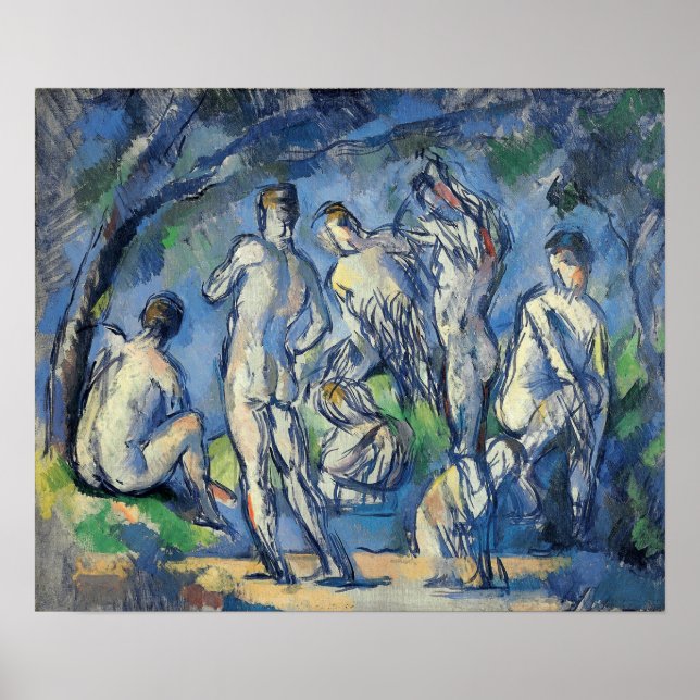 Affiche Cézanne - Sept Bathères (Devant)