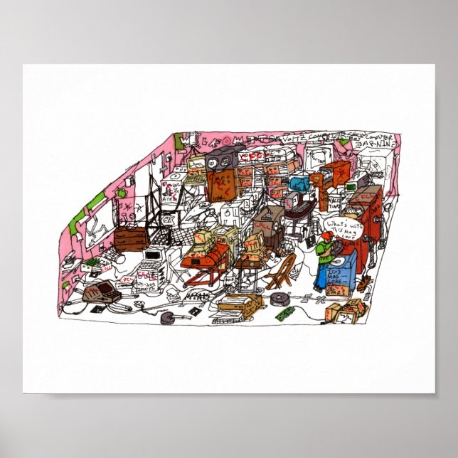 Affiche CFCL d'origine (Devant)