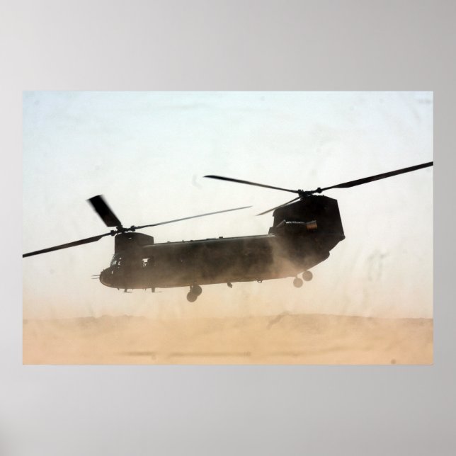 Affiche CH-47 Chinook (Devant)