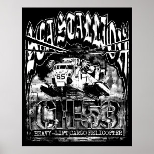 Affiche CH-53 Sea Stallion