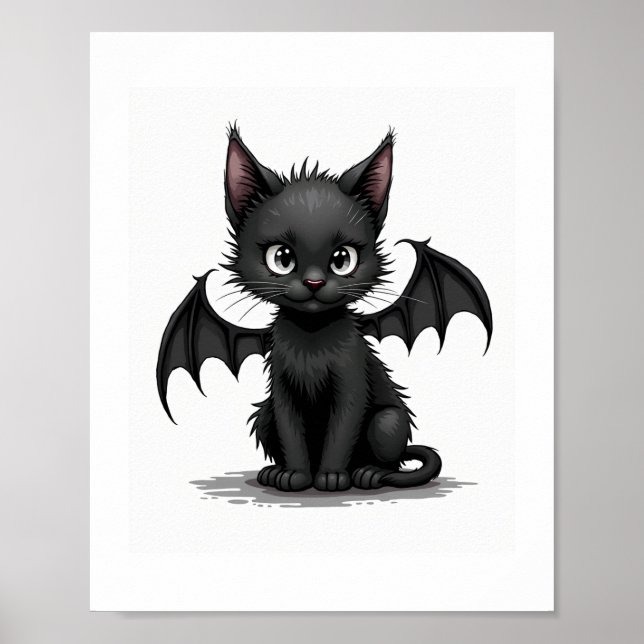 Affiche Ch Ch Ch Ch Meow Meow Effrayant Costume Vendredi H (Devant)