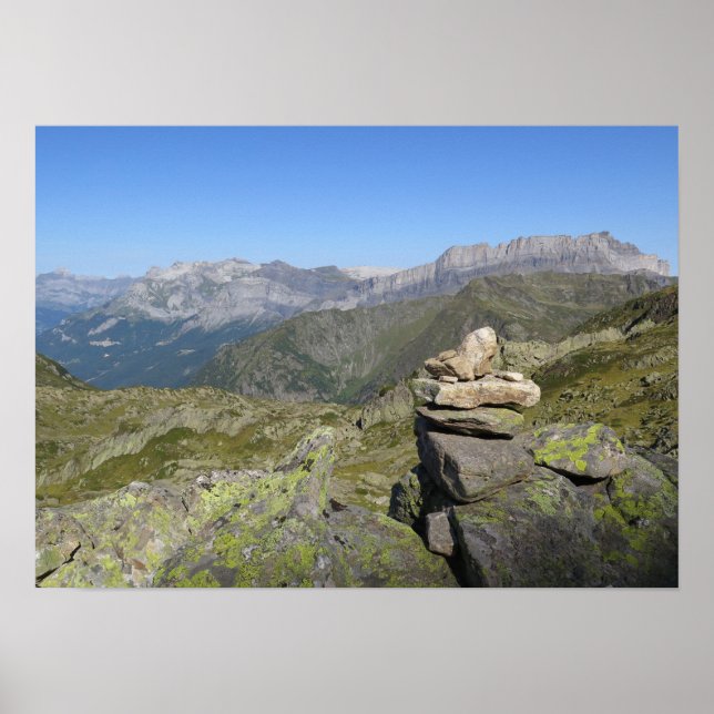 Affiche Chaîne des Fiz French Alps (Devant)