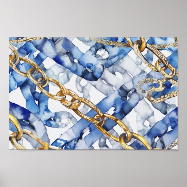 Affiche Chaînes d'or (Devant)