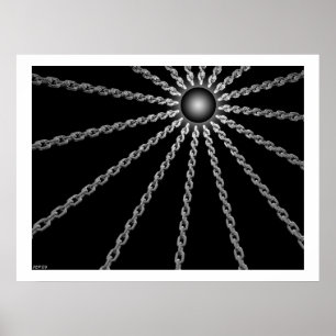 Affiche Chaînes sombres