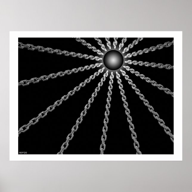 Affiche Chaînes sombres (Devant)