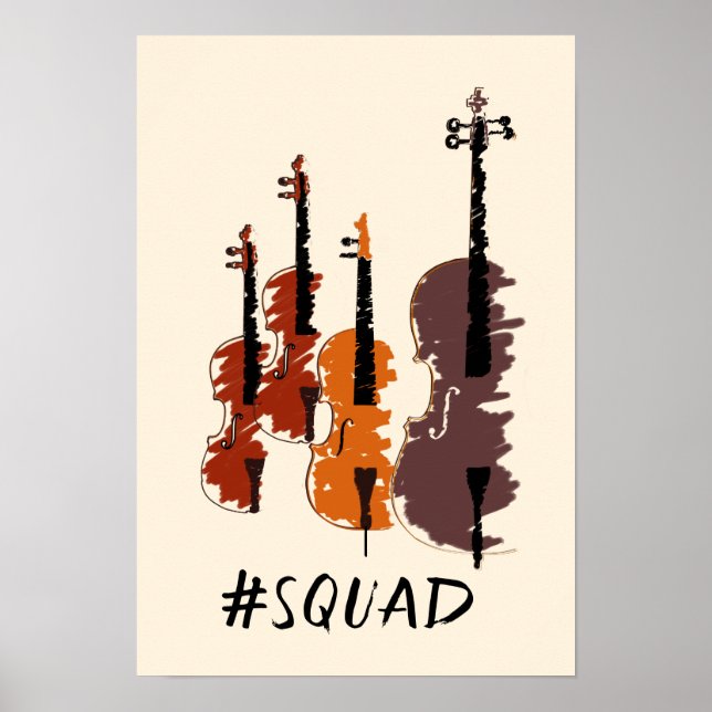 Affiche Chaînes Squad instrument de musique (Devant)