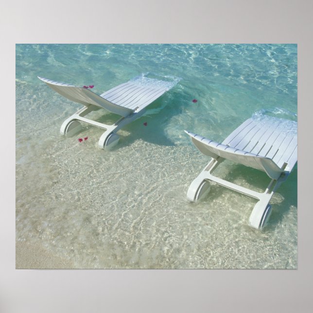 Affiche Chaise de plage (Devant)