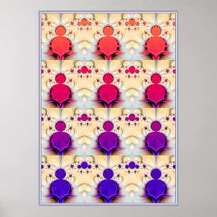 Affiche Chakra de Mandelbrot