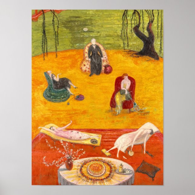 Affiche Chaleur, 1919 par Florine Stettheimer (Devant)