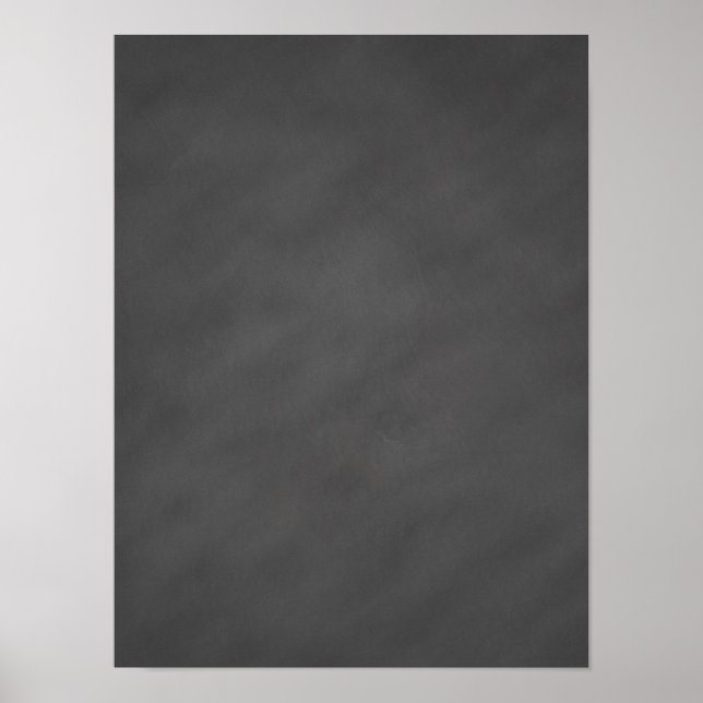 Affiche Chalkboard Gray Background (Devant)
