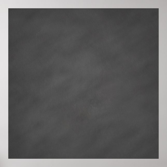 Affiche Chalkboard Gray Background (Devant)
