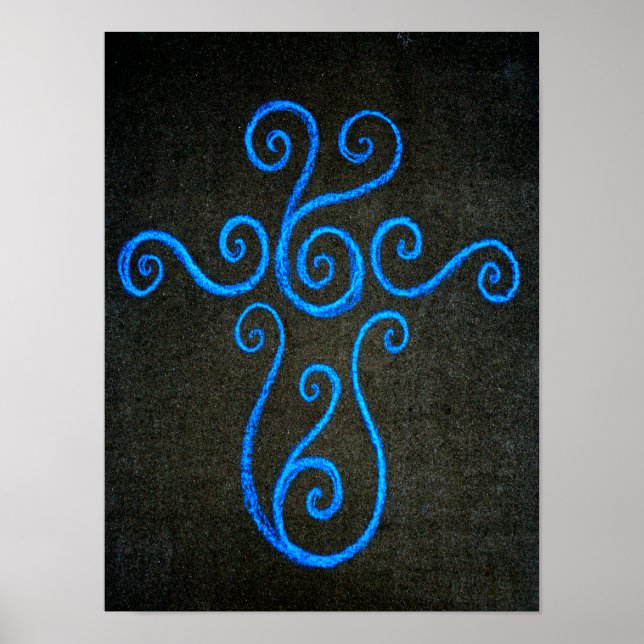 Affiche Chalkie drop (Devant)