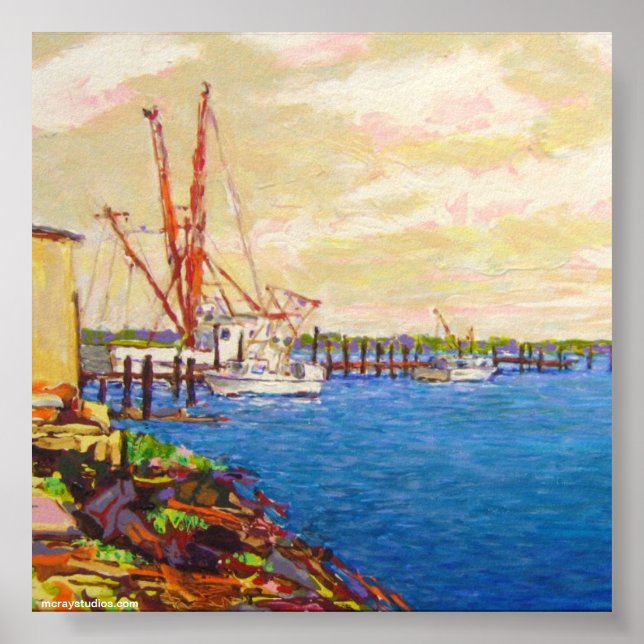 Affiche "Chalutiers" (Devant)