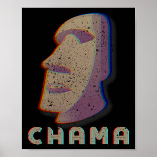 Affiche Chama Fighter Mixed martial art Fan Jjb Boxe Muay