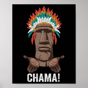 Affiche Chama Paotan Mixed martial art Fan Jjb Boxe Muay T