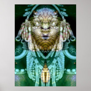 Affiche Chaman reptilien 1