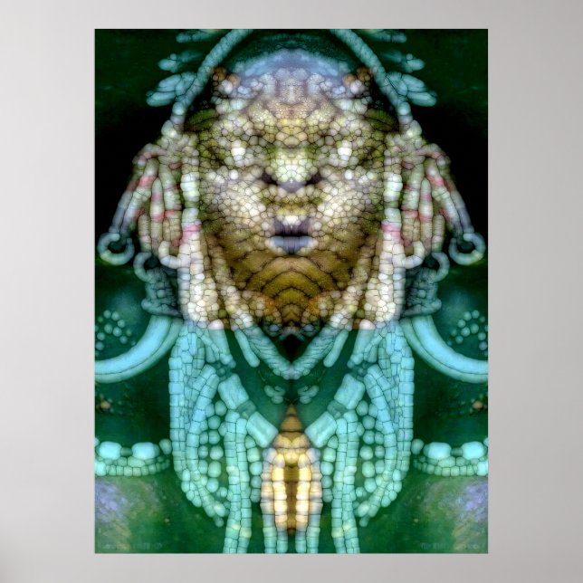 Affiche Chaman reptilien 1 (Devant)