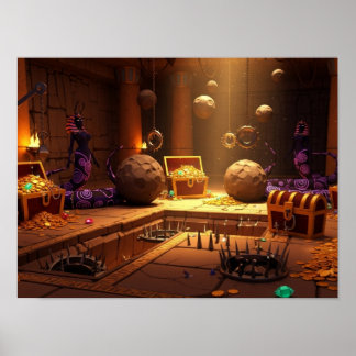 Affiche Chambre au trésor des Serpents