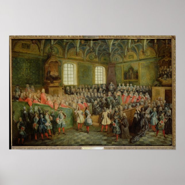 Affiche Chambre de justice au Parlement (Devant)