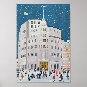Affiche Chambre de la radiodiffusion de la BBC