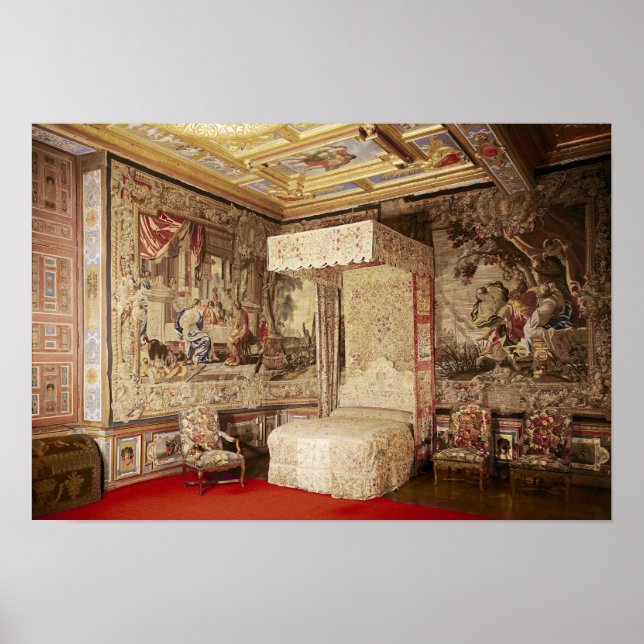 Affiche Chambre de lit du roi (Devant)