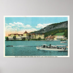 Affiche Chambre de Mt Kineo, annexe, et club de yacht