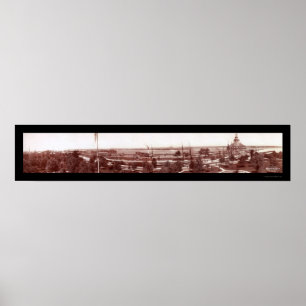 Affiche Chambre de Sault. Marie ferme à clef la photo 1903