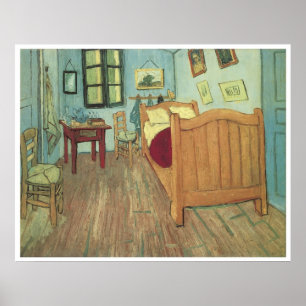 Affiche Chambre de Van Gogh 1888, Vincent Van Gogh