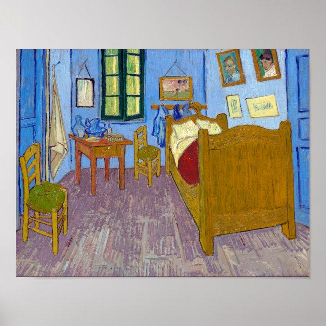 Affiche Chambre de Vincent à Arles | Van Gogh | (Devant)