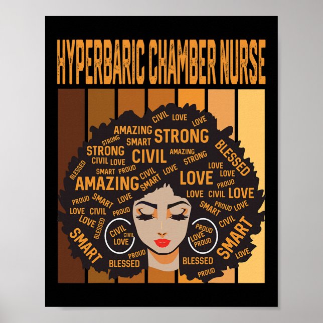 Affiche Chambre Hyperric Infirmière Puissante Histoire Noi (Devant)