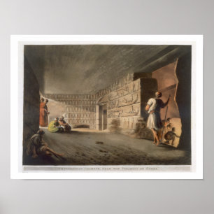Affiche Chambre souterraine près des pyramides chez Geeza,