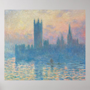 Affiche Chambres du Parlement - Claude Monet Fine Art
