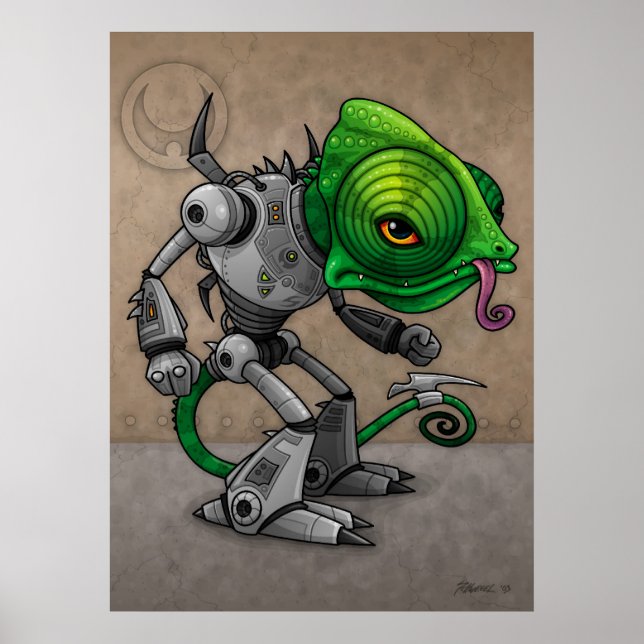 Affiche Chameleozoïde (Devant)