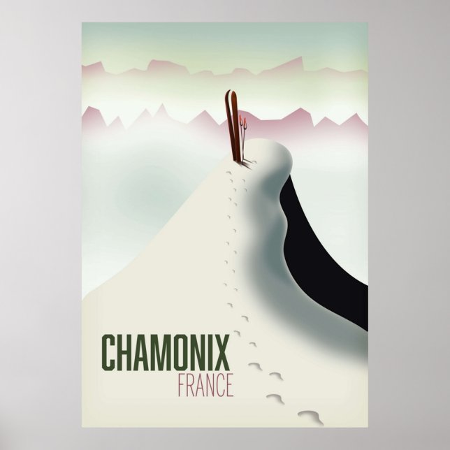 Affiche Chamonix France (Devant)