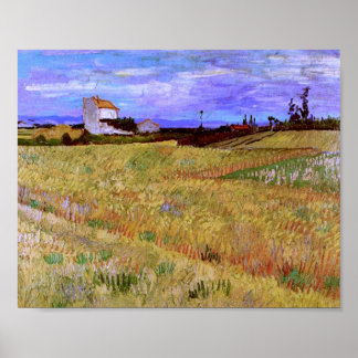 Affiche Champ de blé (F564) Van Gogh Fine Art