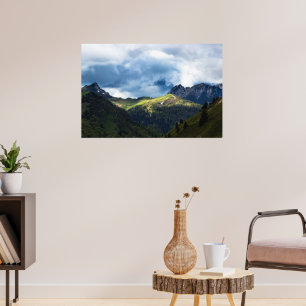 Affiche Champ ensoleillé après l'orage