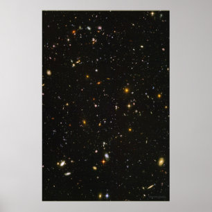 Affiche Champ Ultra Deep Hubble 20x30 (20x30)