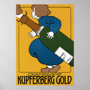 Affiche Champagne vintage Kupferberg