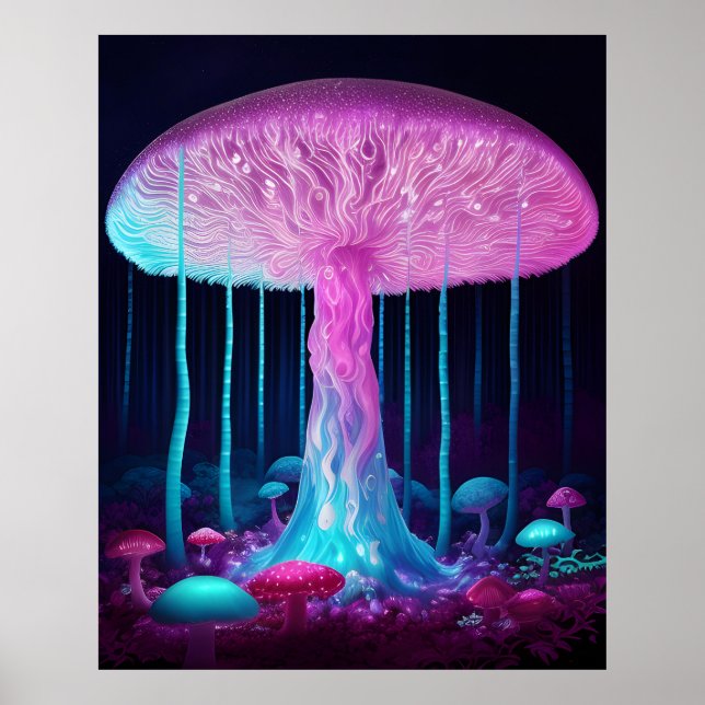 Affiche Champignons (Devant)