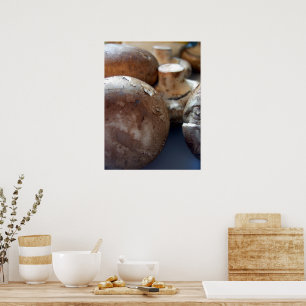 Affiche Champignons de Crimini