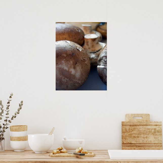 Affiche Champignons de Crimini (Cuisine)