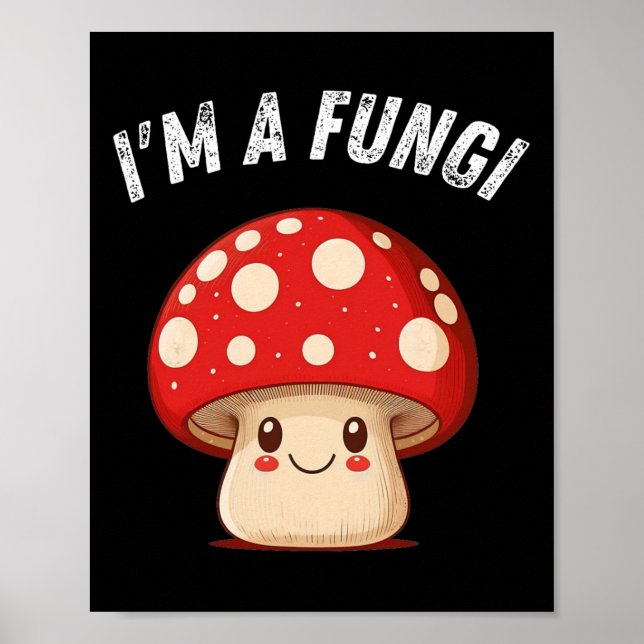 Affiche Champignons Mycologie Champignons Champignons Je s (Devant)