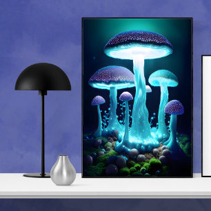 Affiche Champignons mystiques