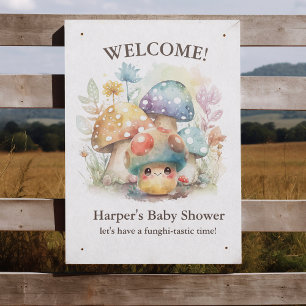Affiche Champignons Whimsical