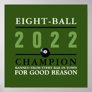 Affiche Champion de huit balles