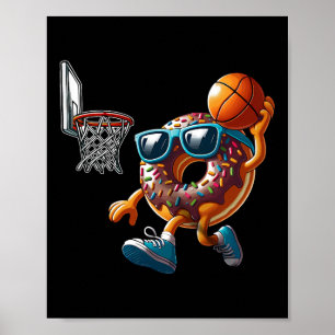 Affiche Champion de la nourriture de trou de beignet de du